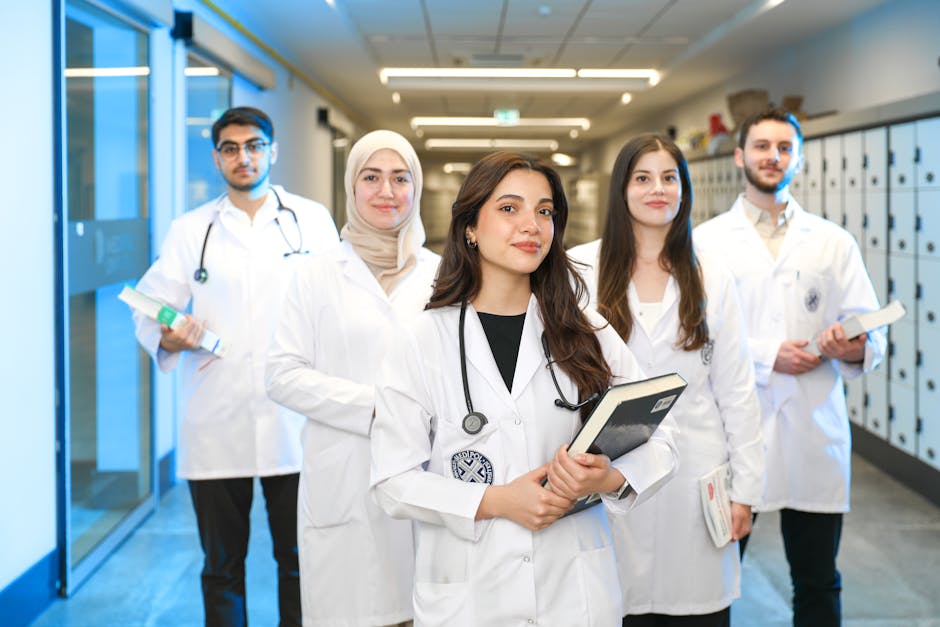 Top 10 Study Programs for international careers: global study choices on a laptop, notebook, and passport.