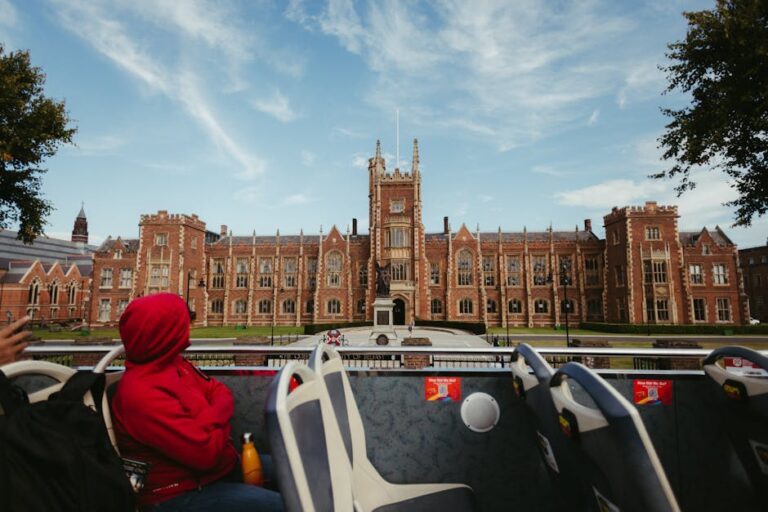 Student on a campus tour, taking notes—Campus Tours That Matter: what to ask and observe during a visit.